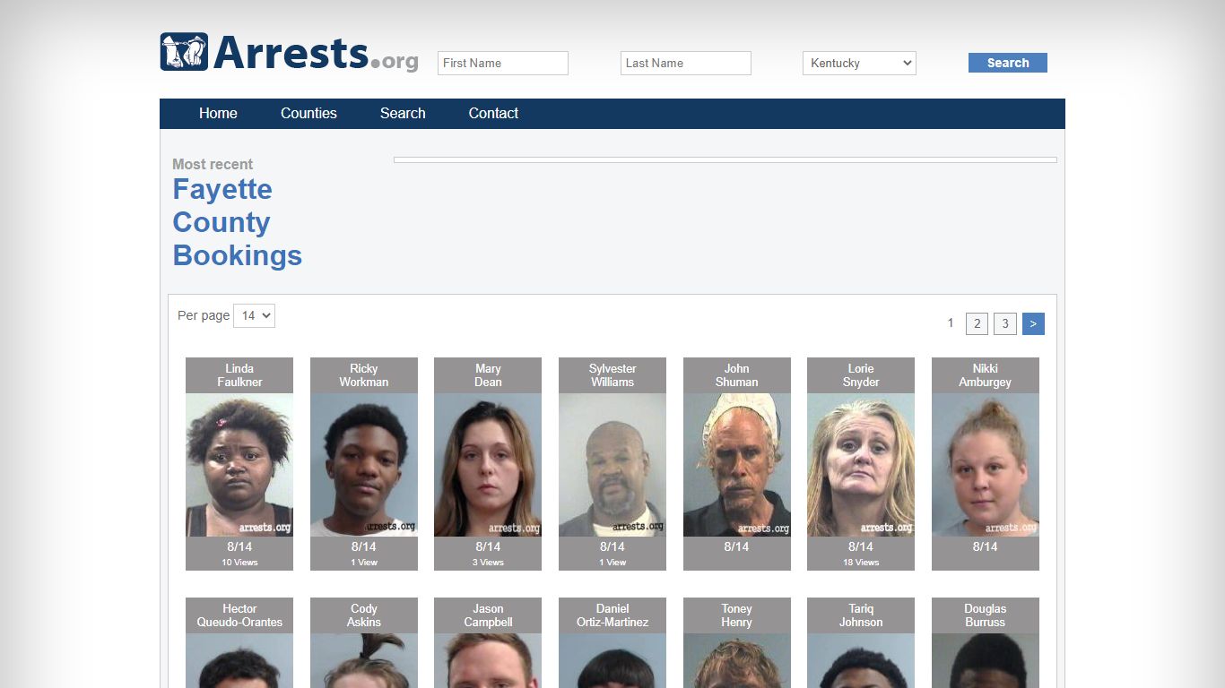 Fayette County Arrests and Inmate Search